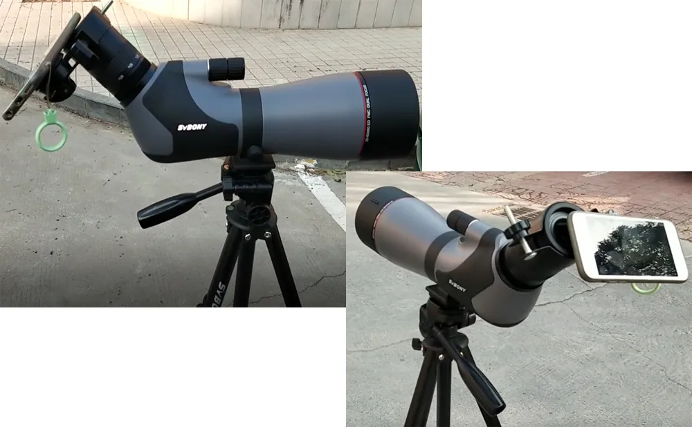 SV46Pフィールドスコープでデジスコ撮影