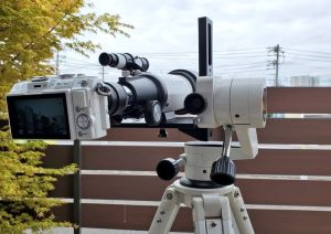 SV501P望遠鏡のテスト