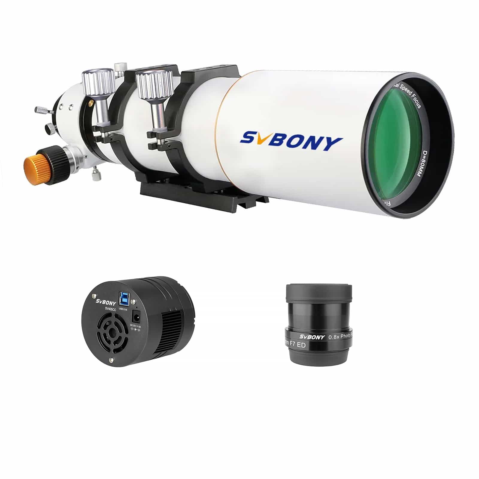 SV503 80mm  電視観望セット天体撮影用