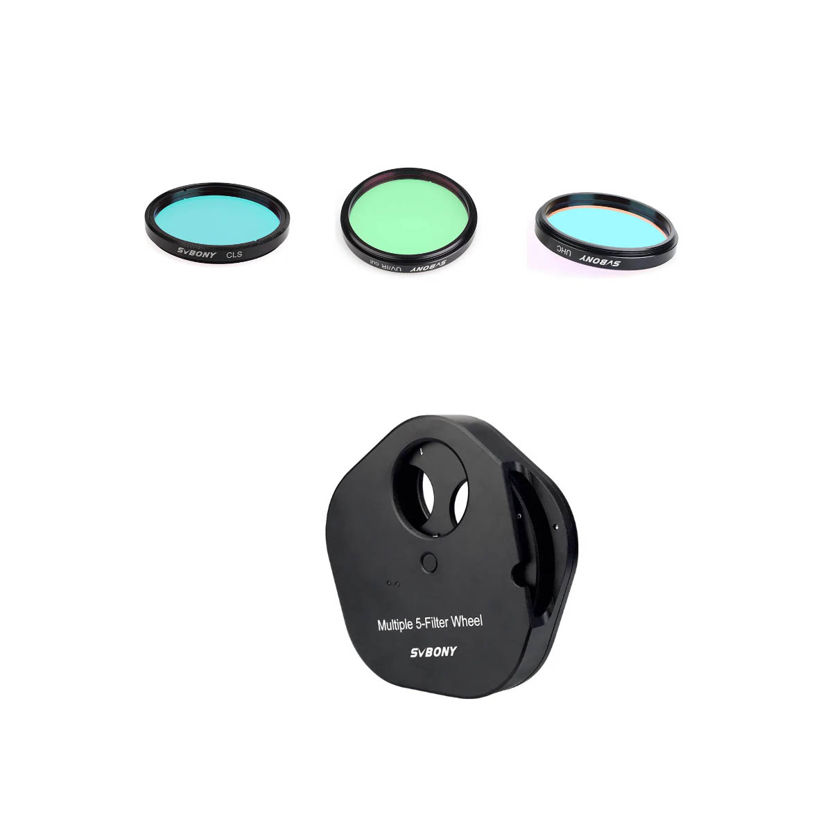 SVBONY 2インチ 「UHC + UV-IR + CLS」 3点セットフィルター