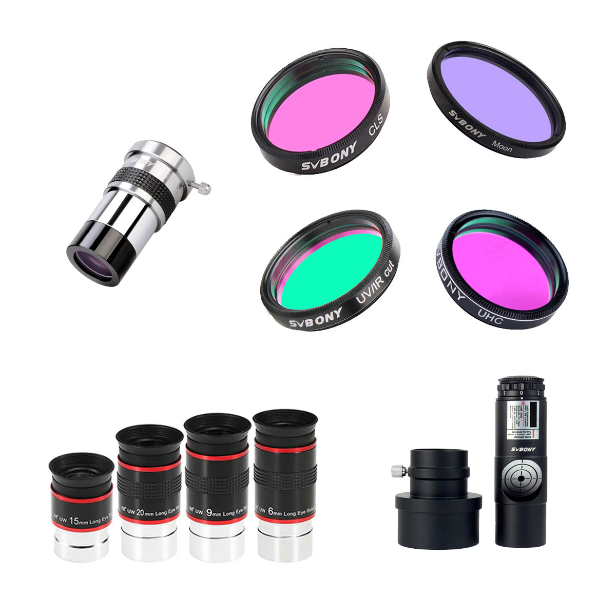 SVBONY 天体観測用キット 眼視観望セット ビジュアルキット