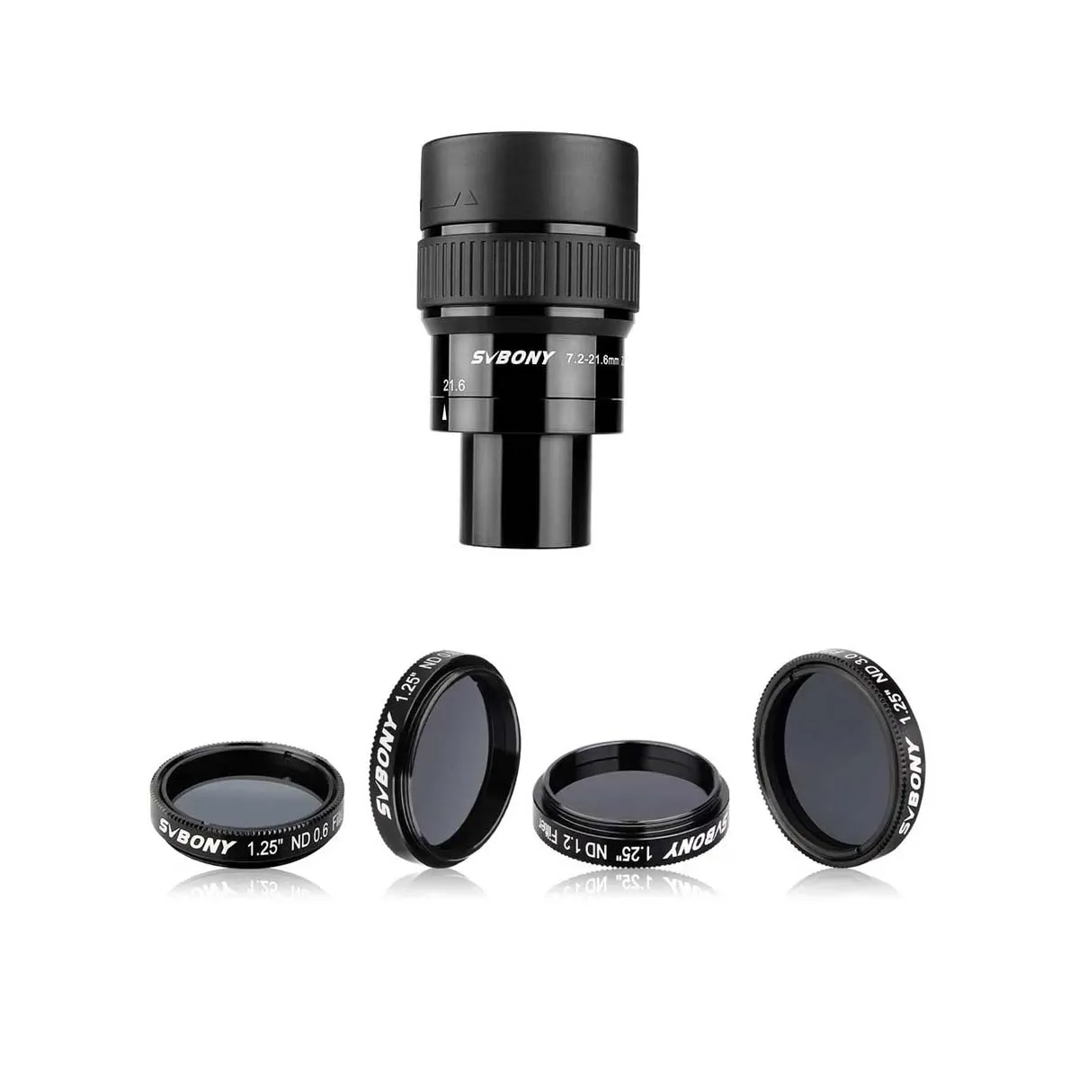 SV139NDフィルターとズームアイピースセット　月・木星・土星の観測