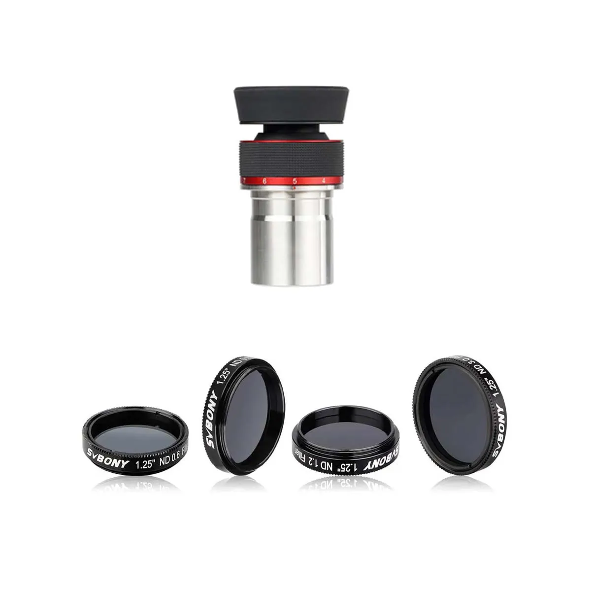 SV139NDフィルターとズームアイピースセット　月・木星・土星の観測