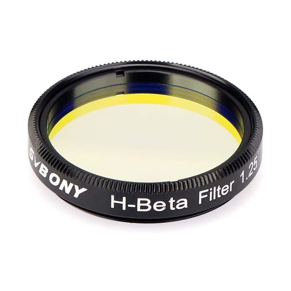 SVBONY 1.25"&2 "H-Beta 25nmフィルター 馬頭星雲/カリフォルニアおよび暗黒の繭星雲用