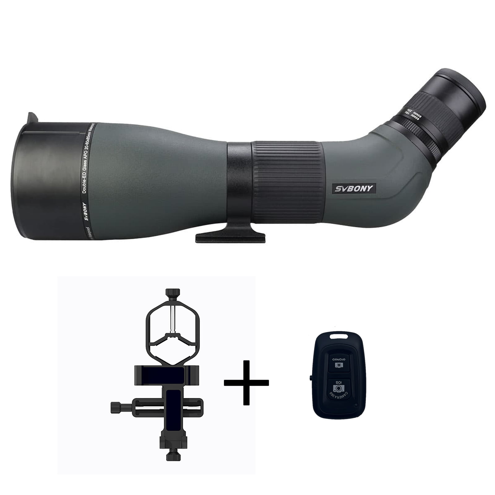 SVBONY SA401 フィールドスコープ　スマホ撮影セット コンパクト　スポッティングスコープ　野鳥撮影