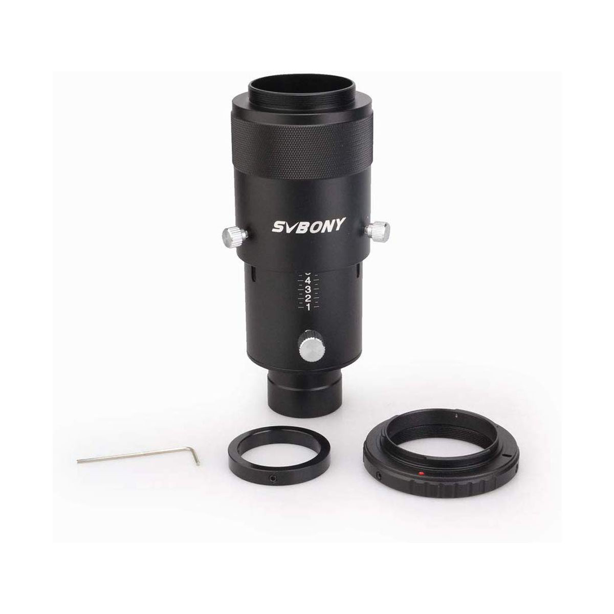 SVBONY SV112 1.25"可変拡大撮影用アダプター ユニバーサルカメラアダプター(Nikon用)