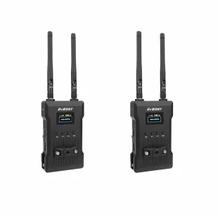SVBONY ST1 ワイヤレス 映像伝送システム ワイヤレスビデオ伝送システム  送信機*1＋受信機*1 ≤0.06秒低遅延 300mの伝送距離 同時に4セット使用可能  動画撮影/ライブ配信等に適用