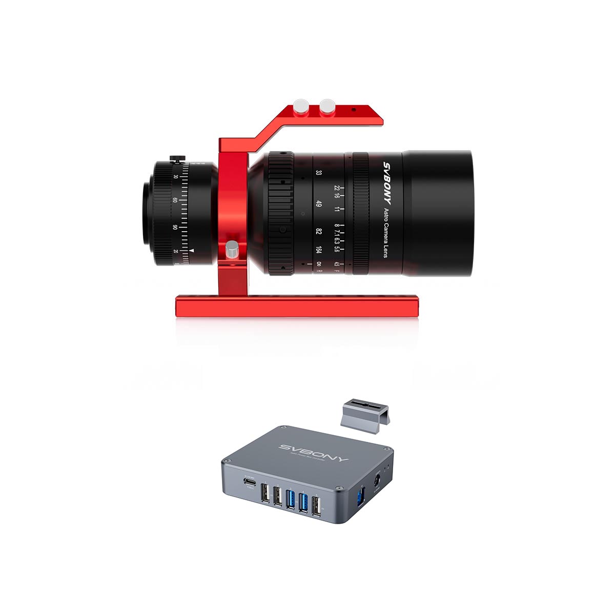 SV555 天体写真望遠鏡 APO  54mm F4.5 SV241 パワーボックス付き