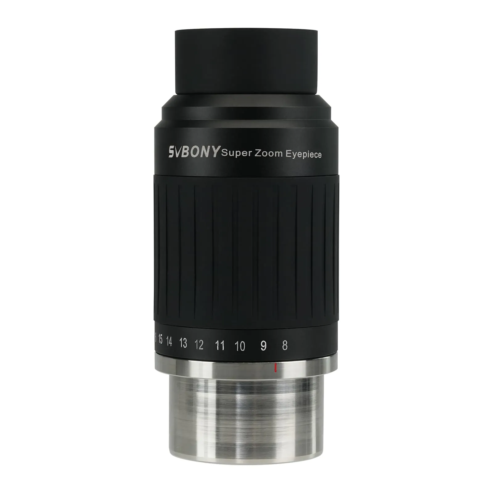 SV230 スーパーズーム接眼レンズ スーパーズームアイピース 超広角アイピース 広角パノラマ 非球面レンズ クリックストップ 2倍以上のズーム比 パーフォーカル設計 焦点距離8mm～20mm