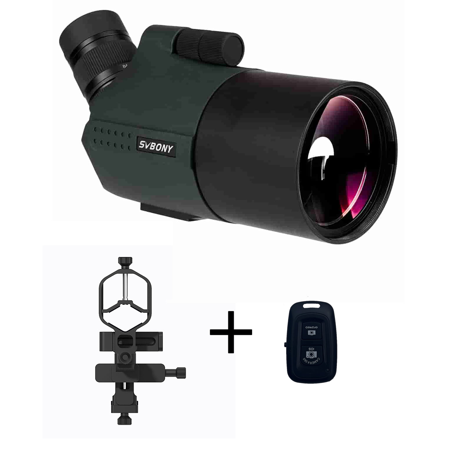 SV41 PRO 28-84*80 MAKフィールドスコープ スマホ撮影セット 野鳥撮影セット野鳥観察セット 射撃用スポッティングスコープ 卓上三脚付き