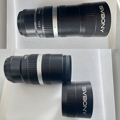 取り外し可能なリバーシブルレンズフード設計