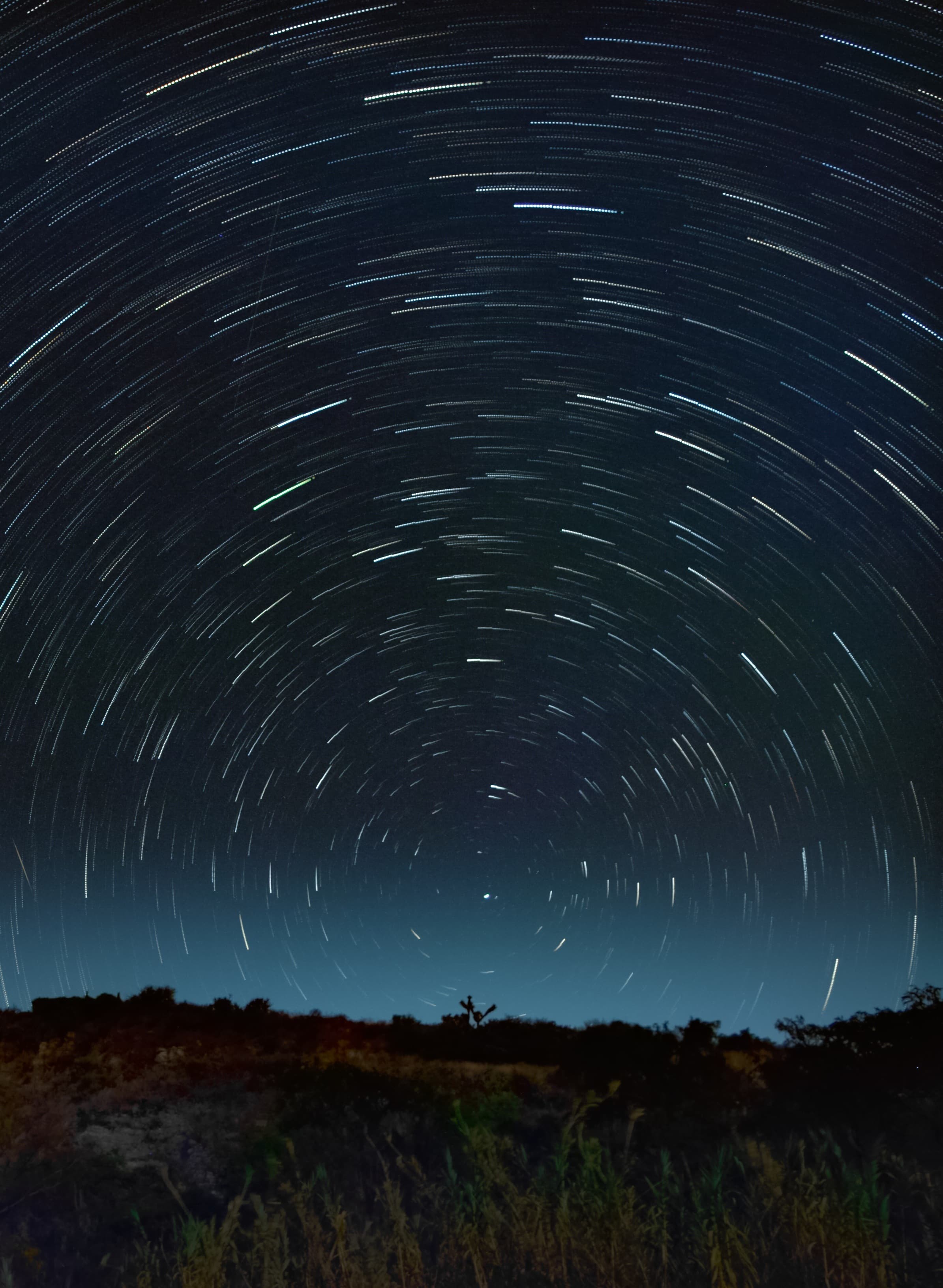 星の軌跡 Francisco Javier P&eacute;rez Olvera 撮影