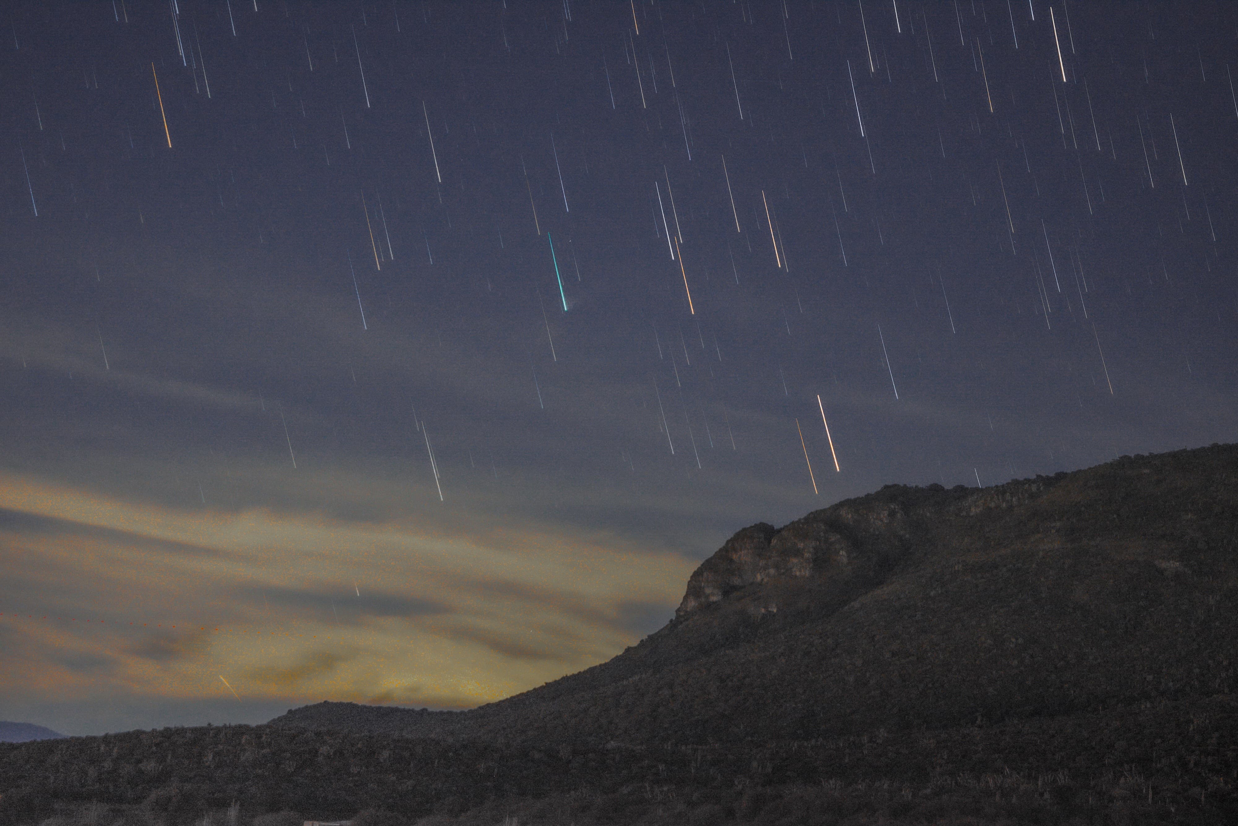 星の軌跡 Francisco Javier P&eacute;rez Olvera 撮影