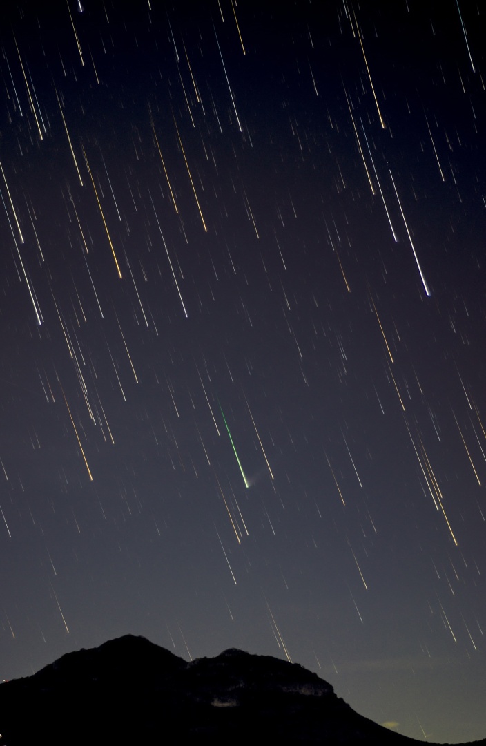星の軌跡 Francisco Javier P&eacute;rez Olvera 撮影