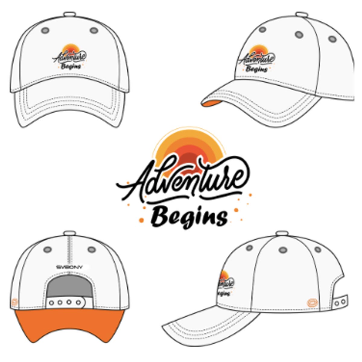 Svbony カスタム ベースボールキャップ  調節可能なフィット