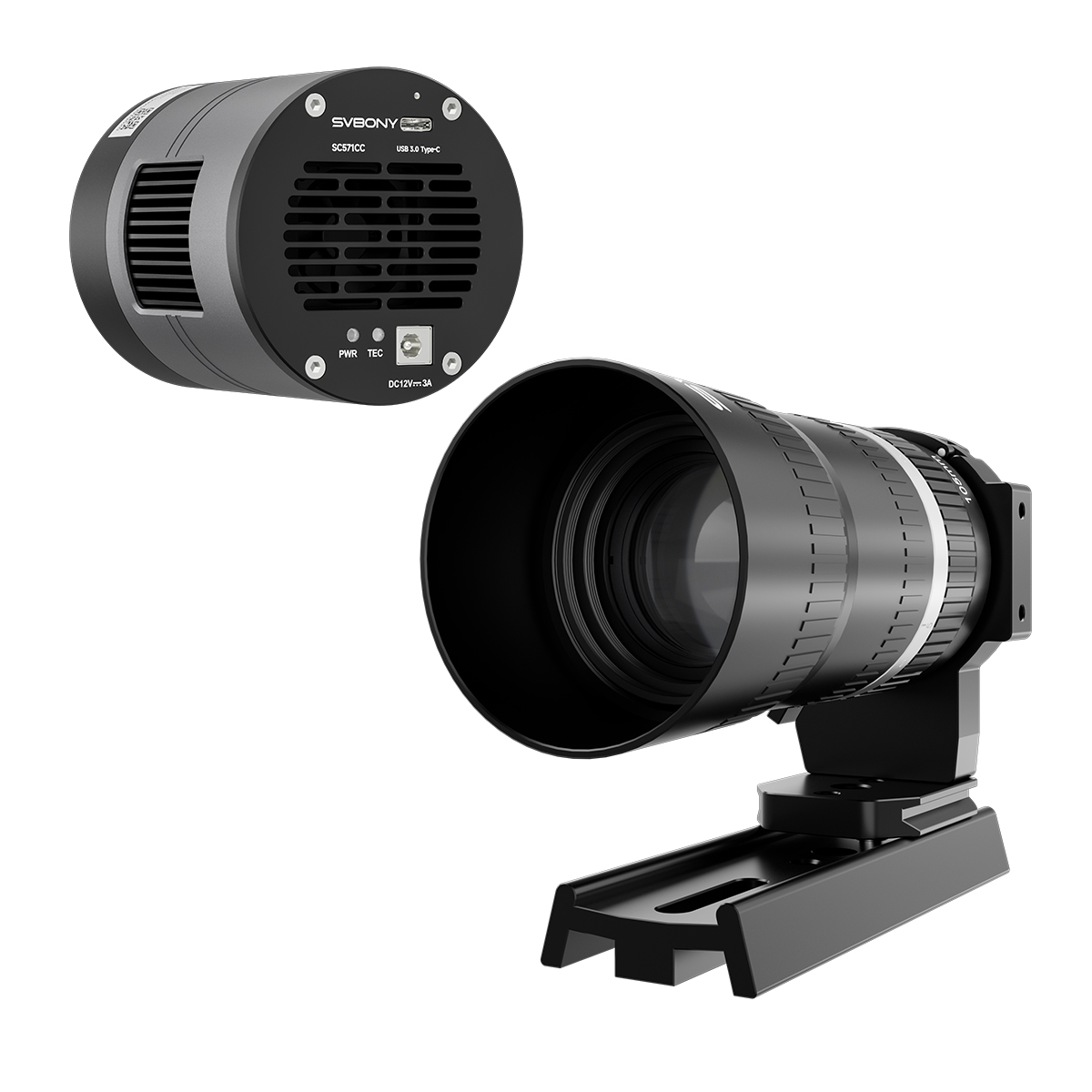 SV535 望遠レンズ&SC571CC カラー 天体写真カメラ 9周年特別セット