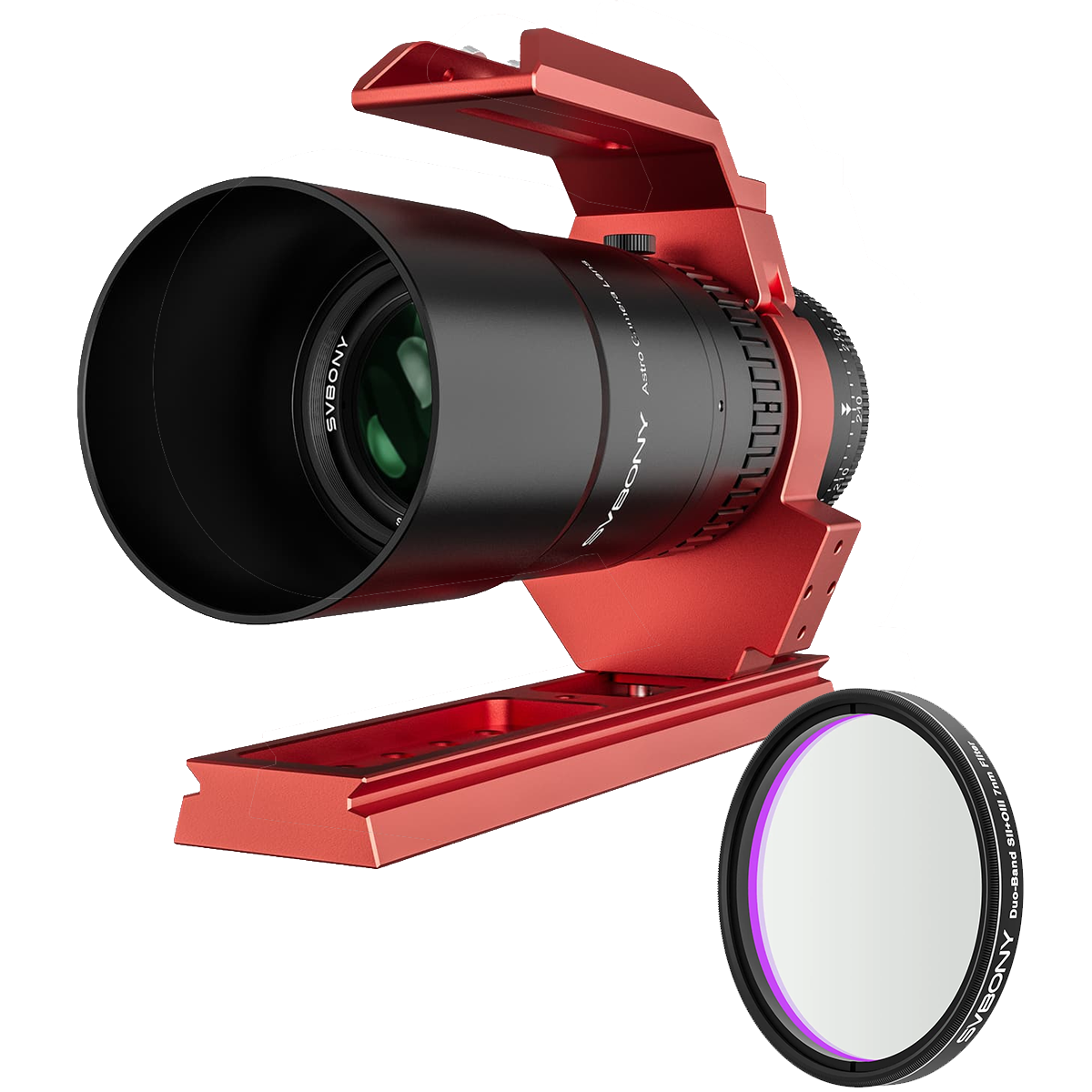 SV545 アストログラフ F4.5 焦点距離203mm ペッツバール対物レンズ構造