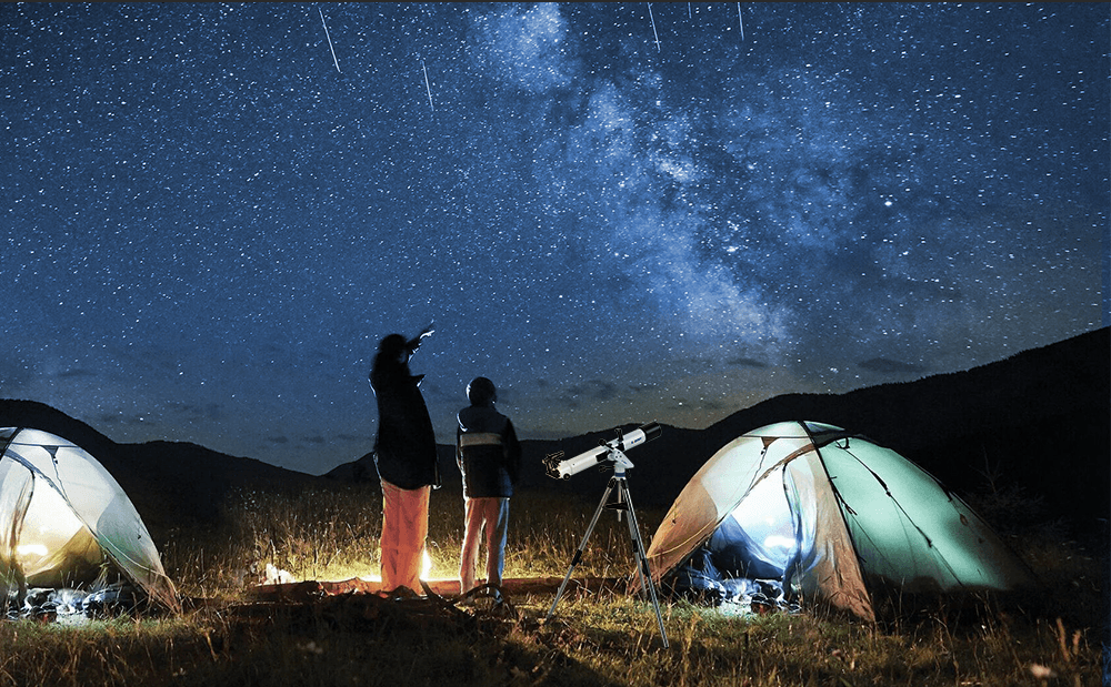 双眼鏡×天体望遠鏡で感動倍増！SA207＆SV520と行く夏の星空キャンプ完全ナビ